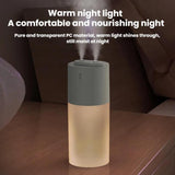 Portable Dual-Spray Humidifier With USB Night Light