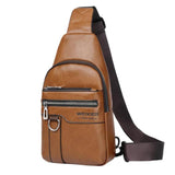 WEIXIER X463 Men Minimalist Chest Bag Lightweight Waterproof Crossbody Bag