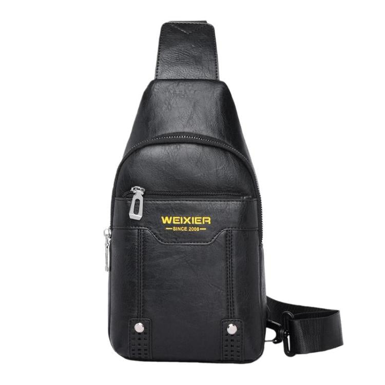 WEIXIER X466 Men Crossbody Chest Bag Casual Water-Resistant Lightweight Backpack