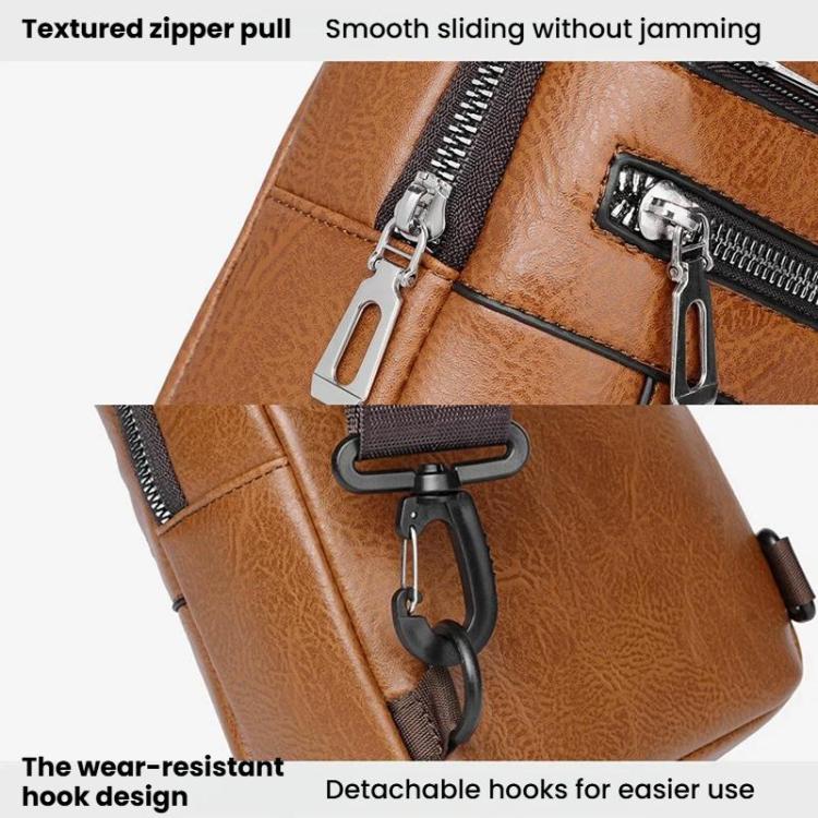 WEIXIER X466 Men Crossbody Chest Bag Casual Water-Resistant Lightweight Backpack