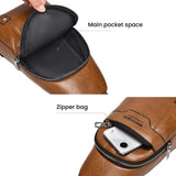 WEIXIER X466 Men Crossbody Chest Bag Casual Water-Resistant Lightweight Backpack