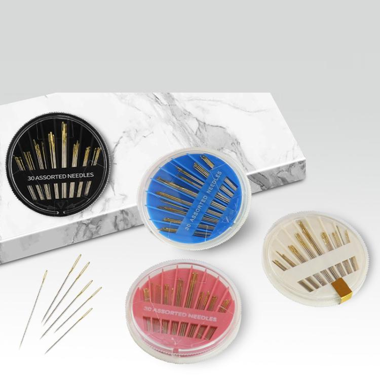 5pcs 30 in 1 Household Hand Sewing Needle Disc Box