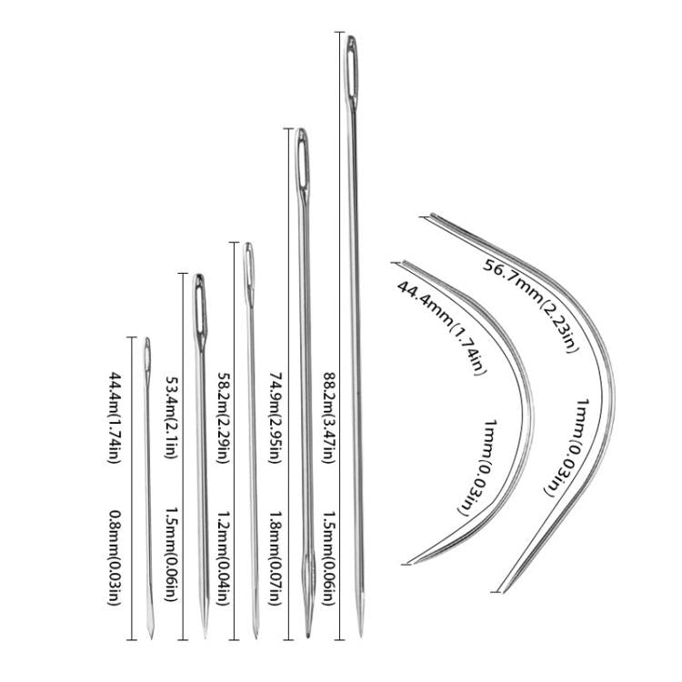 10sets Multipurpose DIY Leather Large Hole Needle Hand Sewing Kit