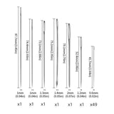 10sets Multi-Purpose DIY Embroidery Hand Sewing Needle Set