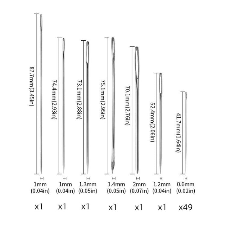 10sets Multi-Purpose DIY Embroidery Hand Sewing Needle Set