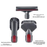 3-in-1 Vacuum Attachment Set for Dyson V7/V8/V10/V11/V12/V15/G5, 3-in-1 Set