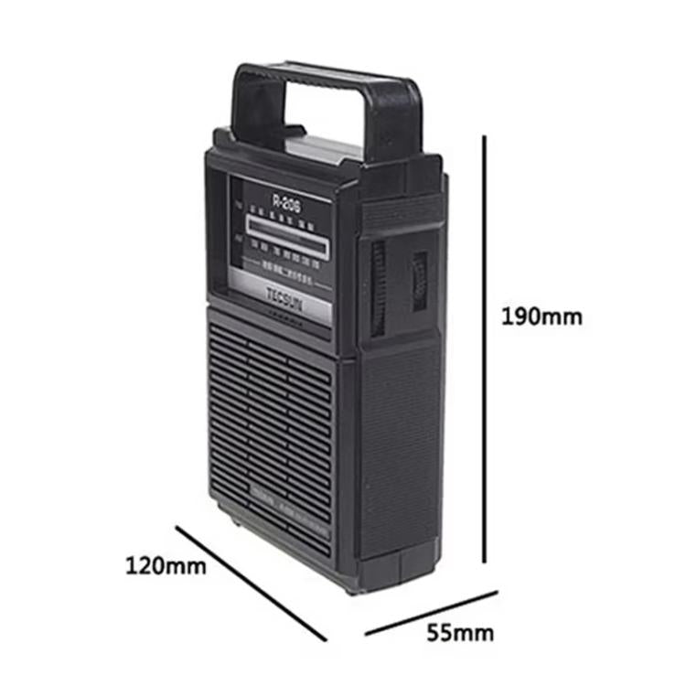 TECSUN R-206 FM / MW Two-band Radio, R-206