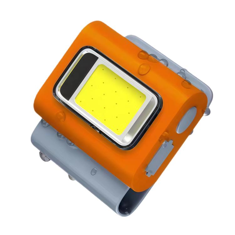 LED Multifunctional Magnetic Silicone Clothes Clip High-Intensity Headlamp