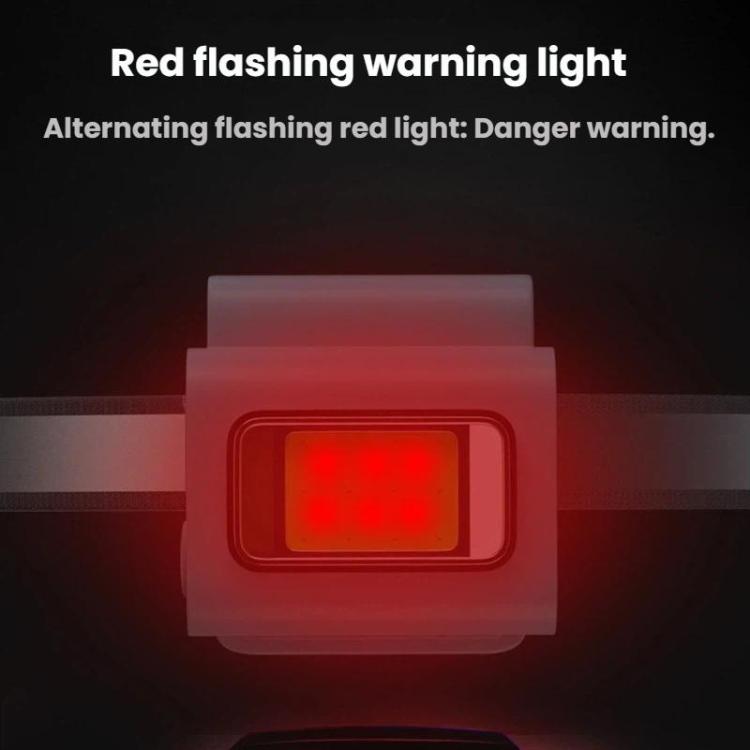 LED Multifunctional Magnetic Silicone Clothes Clip High-Intensity Headlamp