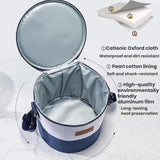 Thickened Bucket Insulated Bag Camping Picnic Insulated Crossbody Ice Bag Bento Lunch Bag