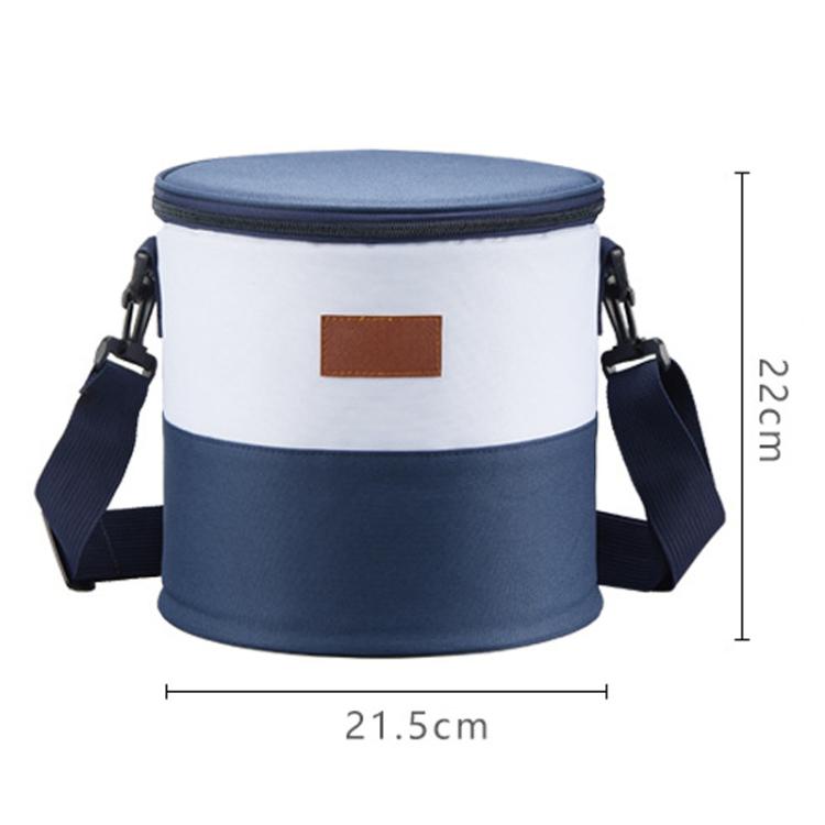 Thickened Bucket Insulated Bag Camping Picnic Insulated Crossbody Ice Bag Bento Lunch Bag