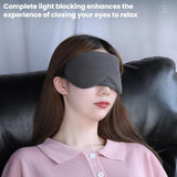 TRAELSKY Travel Airline Nap Blackout Sleeping Eye Mask