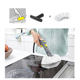 Replacement Parts For Karcher Steam Cleaner Heads, 1 Handheld Brush, 1 Handheld Brush + 2 Steam Stirrers, 1 Handheld Brush + 4 Steam Stirrers