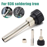 3-in-1 Sleeve Tube for 936 Soldering Iron Handle Replacement Part, With Hole, Without Hole