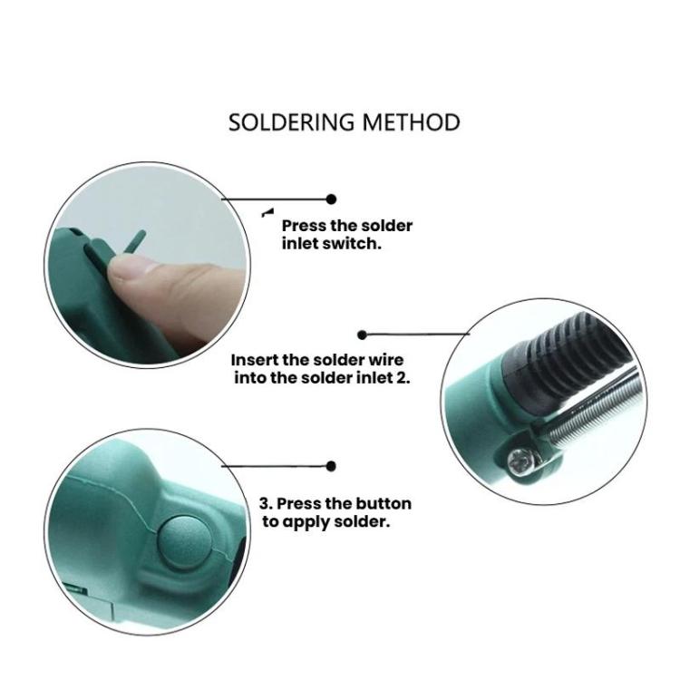 Internal Heating Soldering Iron With Auto Solder Feed Digital Temperature Display, 80W EU Plug, 80 US Plug, 120W EU Plug, 120W US Plug, 150W EU Plug, 150W US Plug, 200W EU Plug, 200W US Plug