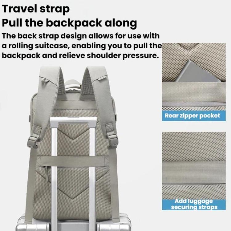 BANGE BG-8121 Men Women Casual Large-Capacity Backpack Lightweight Travel Bag