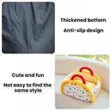 Winter Semi-Enclosed Warm Portable Cat Bed, S, M, L