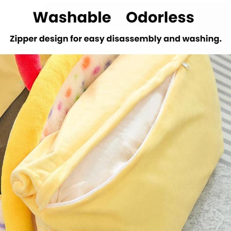 Winter Semi-Enclosed Warm Portable Cat Bed, S, M, L