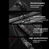 BANGE BG-8079 Multifunctional Large-Capacity Rolling Backpack Men Business Commuting Backpack