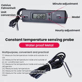 Mini Embedded Waterproof Large Screen Electronic Digital Display Thermometer