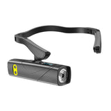 USB Rechargeable Outdoor Side-Hook Ear-Worn Dual-Light Source LED Headlamp, Standard Right Ear, Sensored Right Ear, Standard Left Ear, Sensored Left Ear