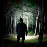 USB Rechargeable Outdoor Side-Hook Ear-Worn Dual-Light Source LED Headlamp, Standard Right Ear, Sensored Right Ear, Standard Left Ear, Sensored Left Ear