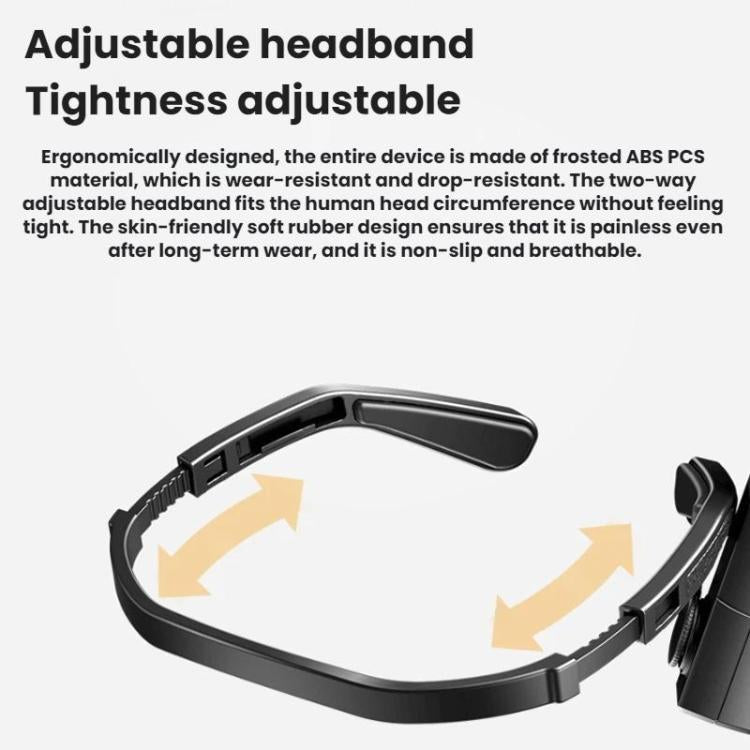 USB Rechargeable Outdoor Side-Hook Ear-Worn Dual-Light Source LED Headlamp, Standard Right Ear, Sensored Right Ear, Standard Left Ear, Sensored Left Ear