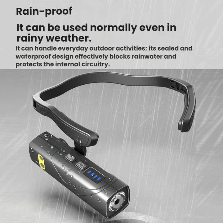 USB Rechargeable Outdoor Side-Hook Ear-Worn Dual-Light Source LED Headlamp, Standard Right Ear, Sensored Right Ear, Standard Left Ear, Sensored Left Ear