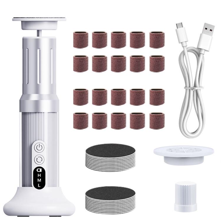 Waterproof Electric Pedicure With Multi-Speed Adjustable Foot File