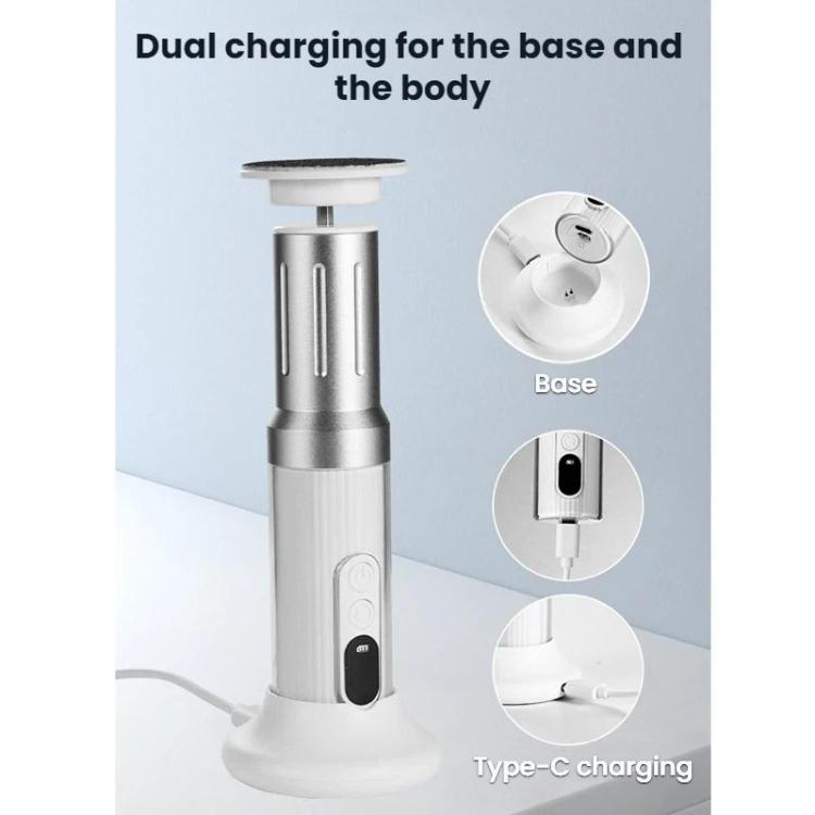 Waterproof Electric Pedicure With Multi-Speed Adjustable Foot File