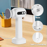 Pistol Grip Electric Callus Remover With LCD Screen Rechargeable 6 Speed Settings Portable Pedicure Tool