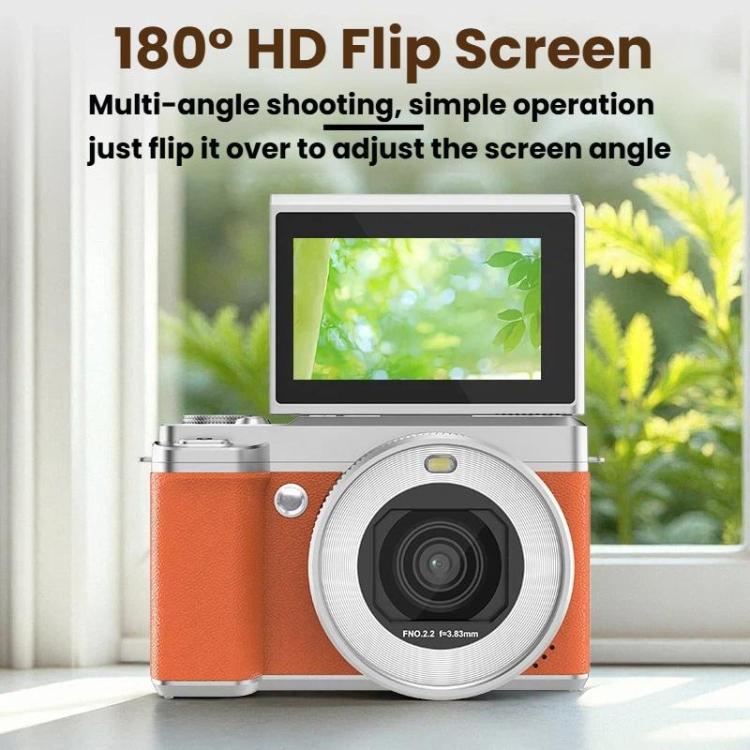 5K Flip Screen Dual Lens With Beauty Digital Camera