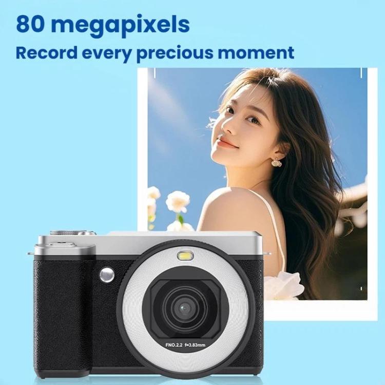 5K Flip Screen Dual Lens With Beauty Digital Camera