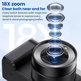 5K Flip Screen Dual Lens With Beauty Digital Camera