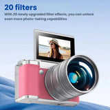 5K Flip Screen Dual Lens With Beauty Digital Camera