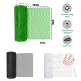 40x300cm Hexagonal Plastic Fence Gardening Flower Poultry Enclosure