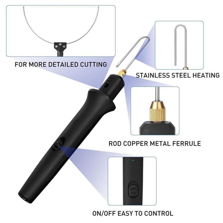 8pcs /Set 18W Electric Foam Plastic Heated Cutting Machine, 8pcs /Set