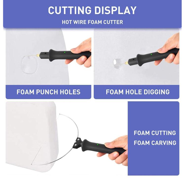 8pcs /Set 18W Electric Foam Plastic Heated Cutting Machine, 8pcs /Set