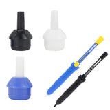 5pcs /Pack High-Temperature Resistant Nylon Desoldering Nozzle 17mm Heatproof Solder Suction Tip