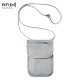 Multi-Function RFID Anti-Theft Waist Pack Passport Phone ID Crossbody Small Hanging Bag