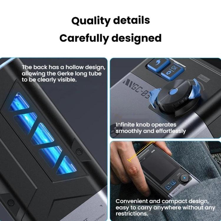 FNIRSI GC-03 3 In 1Electromagnetic Nuclear Radiation Detector For Seafood Environmental Use