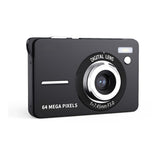 CDF6 Entry-Level Digital Camera With 64MP Photo & 4K Video Auto Focus, 2.8-Inch LCD Screen, Built-In Flash