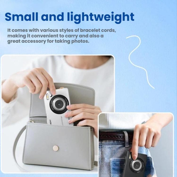 CDF6 Entry-Level Digital Camera With 64MP Photo & 4K Video Auto Focus, 2.8-Inch LCD Screen, Built-In Flash