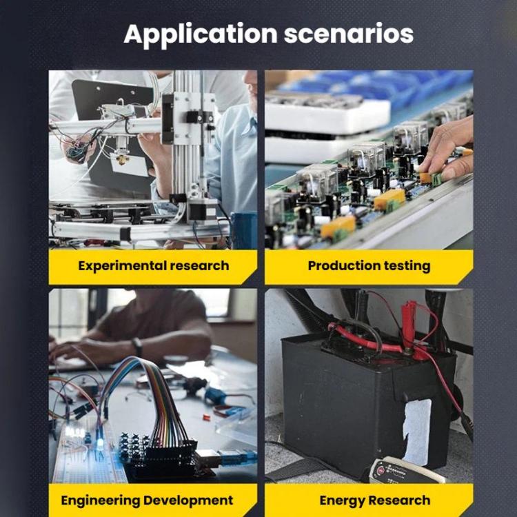 FNIRSI DPS-150 CNC DC Adjustable Regulated Power Supply High-Power Portable Power Supply Upper Computer, Standard, High US Plug, High EU Plug