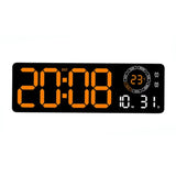 Night Glow Living Room Wall Clock Simple LED Digital Clock