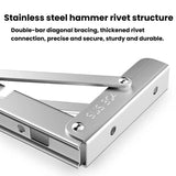 2pcs Foldable Triangle Bracket Wall-Mounted Storage Shelf Shelf Bracket, White 20cm, White 25cm, White 30cm, White 35cm, White 40cm, White 45cm, White 50cm, Black 20cm, Black 25cm, Black 30cm, Black 35cm, Black 40cm, Black 45cm, Black 50cm             ...