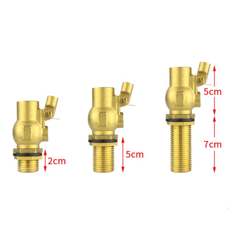 1/2 Inch/20mm Stainless Steel Float Valve for Water Heaters, Rice Steamers, Water Tanks, 2cm+201 Ball, 5cm+201 Ball, 7cm+201 Ball, 2cm+304 Ball, 5cm+304 Ball, 7cm+304 Ball