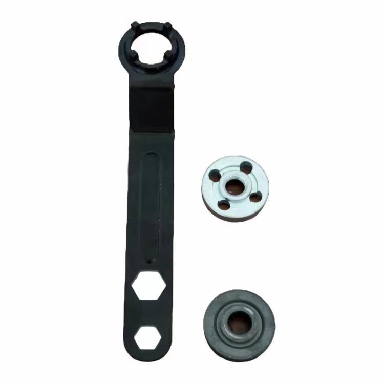 Thickened Four-Jaw Angle Grinder Wrench Grinding Wheel Disassembly Assembly Tools, 2pcs
