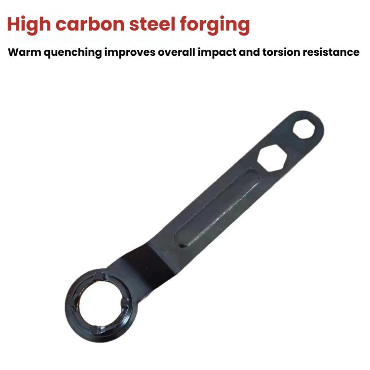 Thickened Four-Jaw Angle Grinder Wrench Grinding Wheel Disassembly Assembly Tools, 2pcs