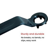 Thickened Four-Jaw Angle Grinder Wrench Grinding Wheel Disassembly Assembly Tools, 2pcs